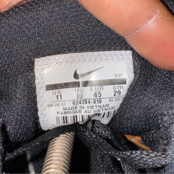 Nike Flex Control 2 Black White Training Sneakers 924204-010 Men’s Size 11 - Picture 6 of 6